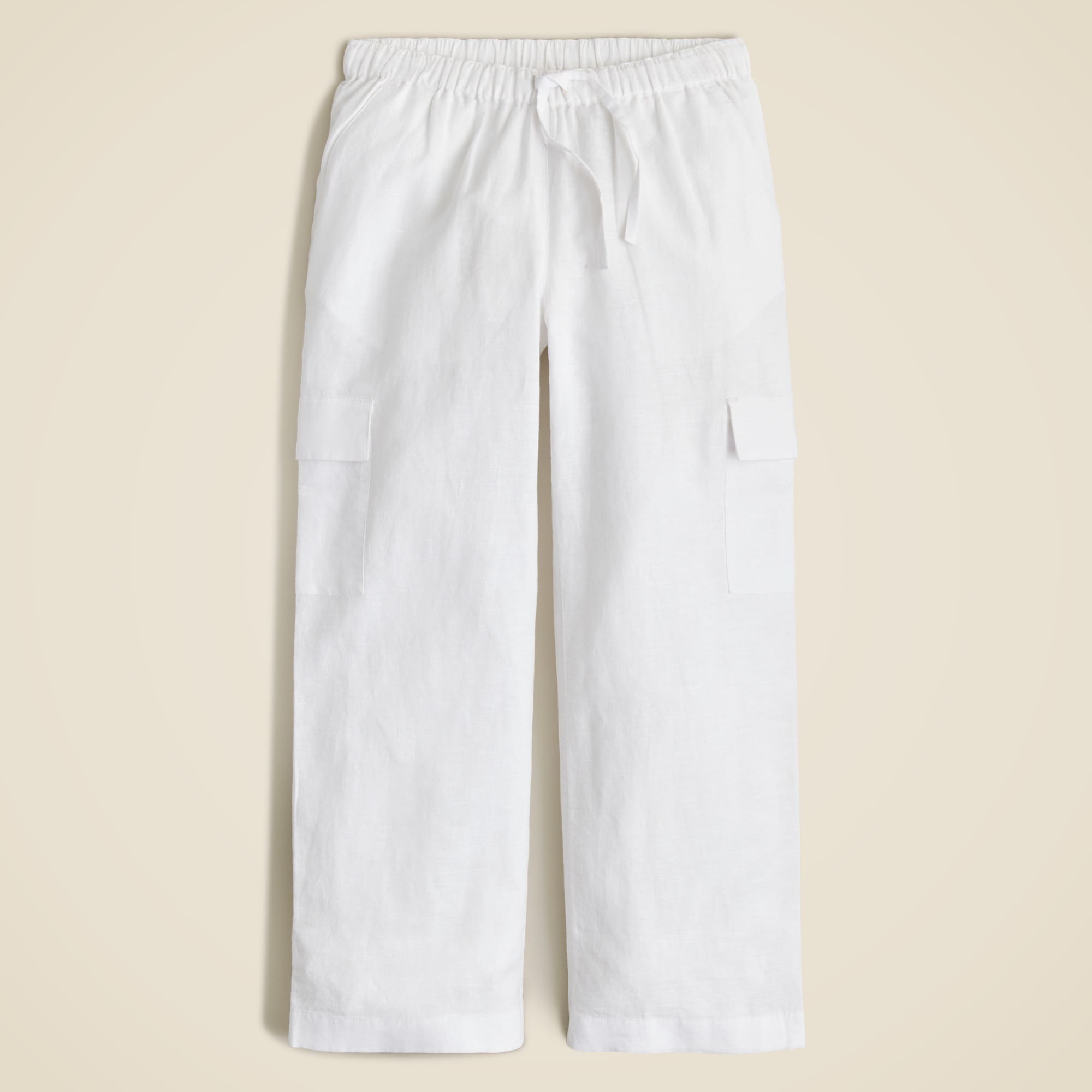 girls Girls' soleil cargo pant in linen blend