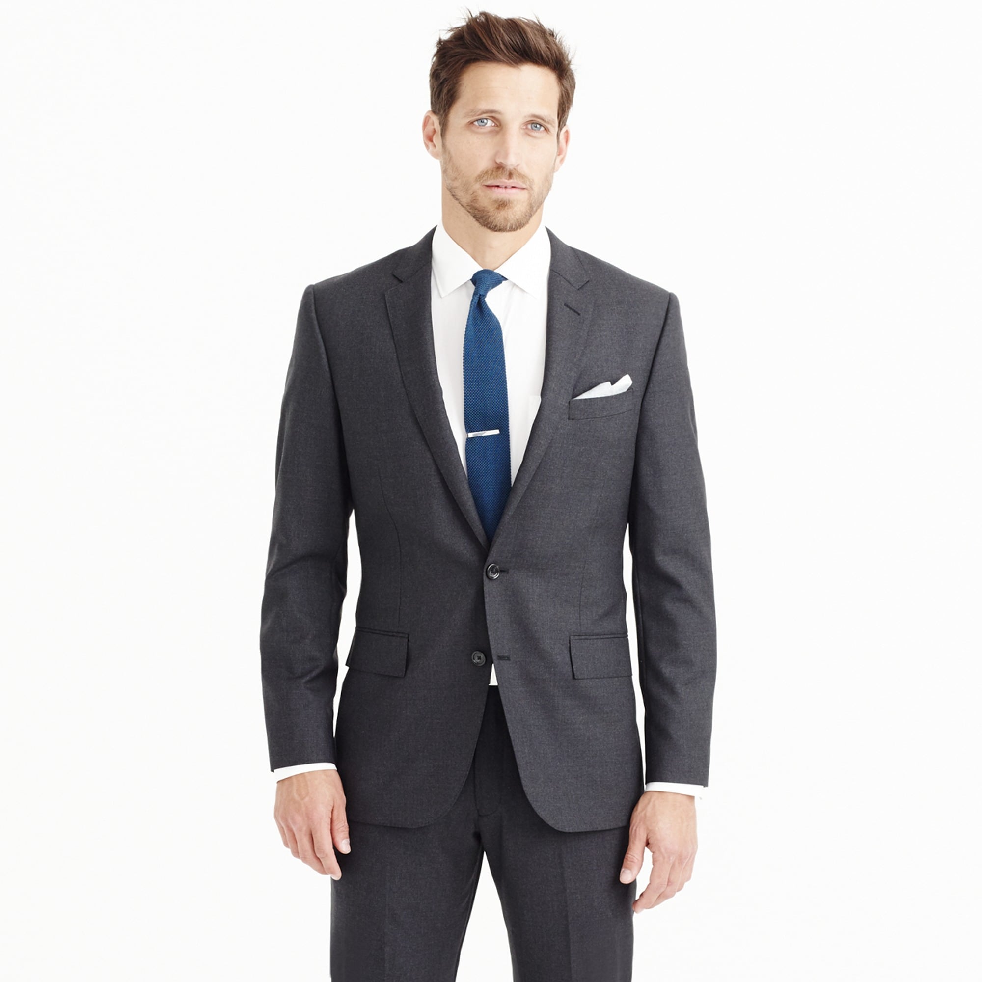  Ludlow Classic-fit suit jacket with double vent in Italian wool