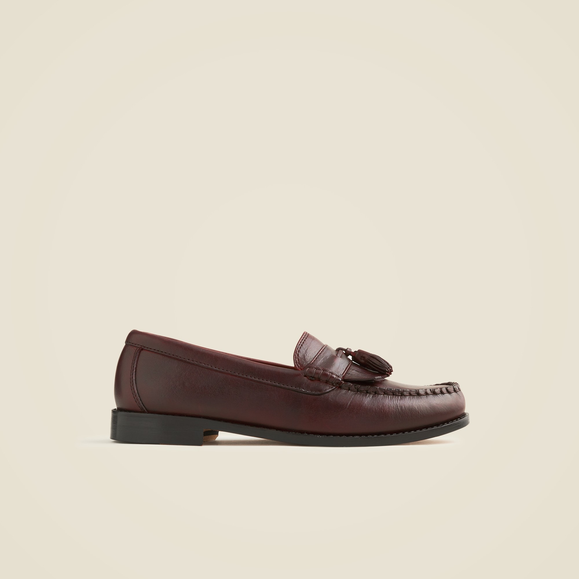 Camden kiltie tassel loafers in English leather