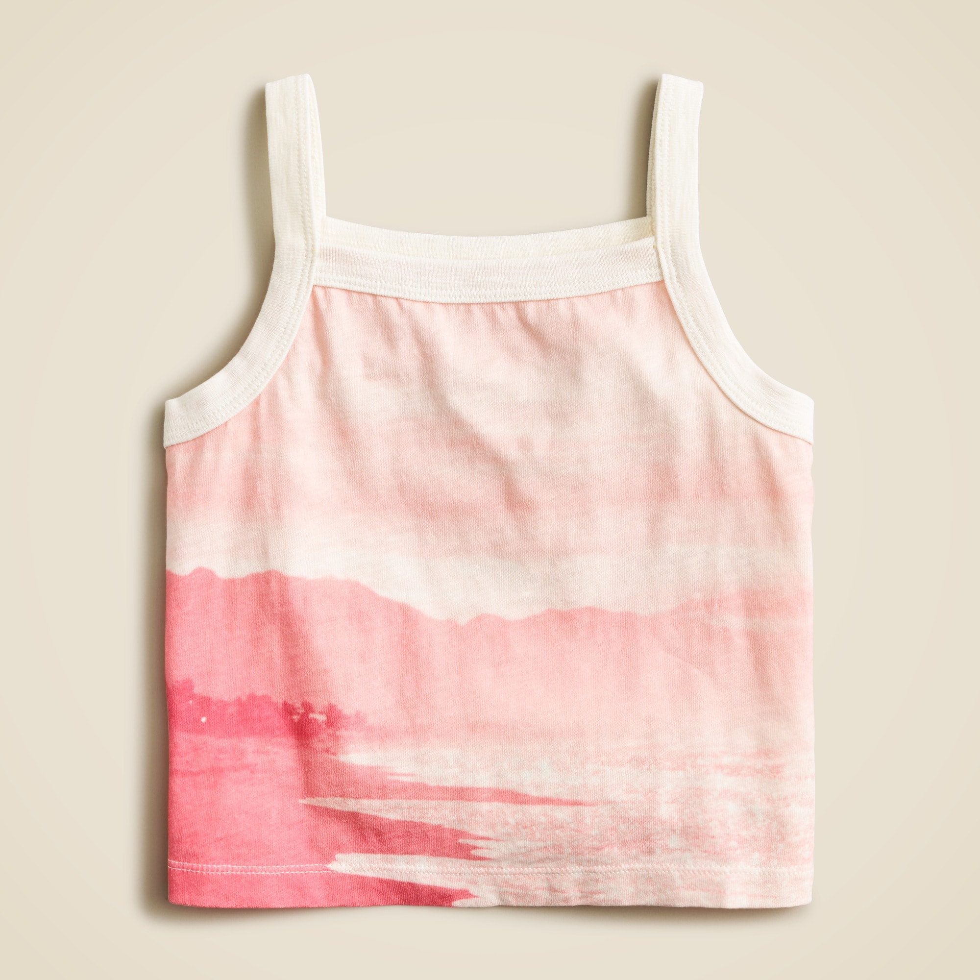 girls Girls' beach graphic tank top