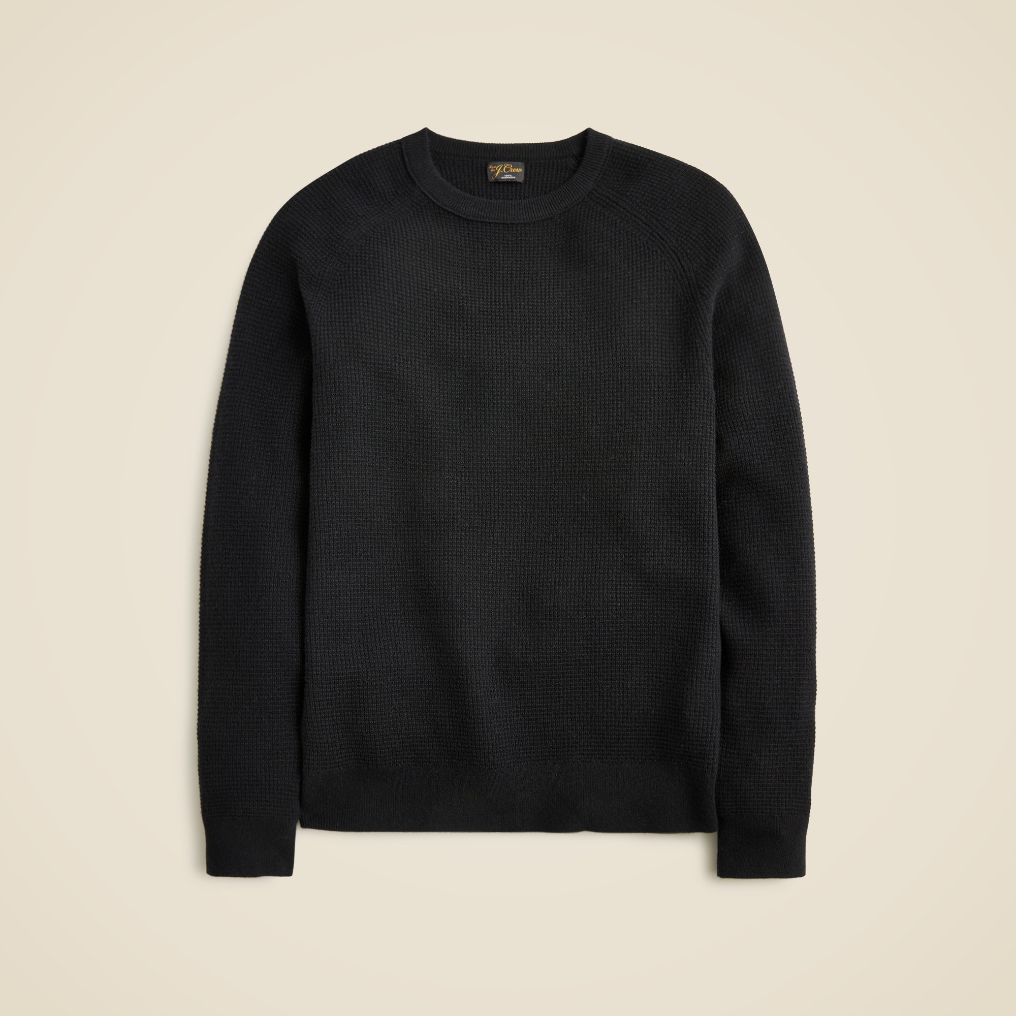 mens Cashmere waffle sweater