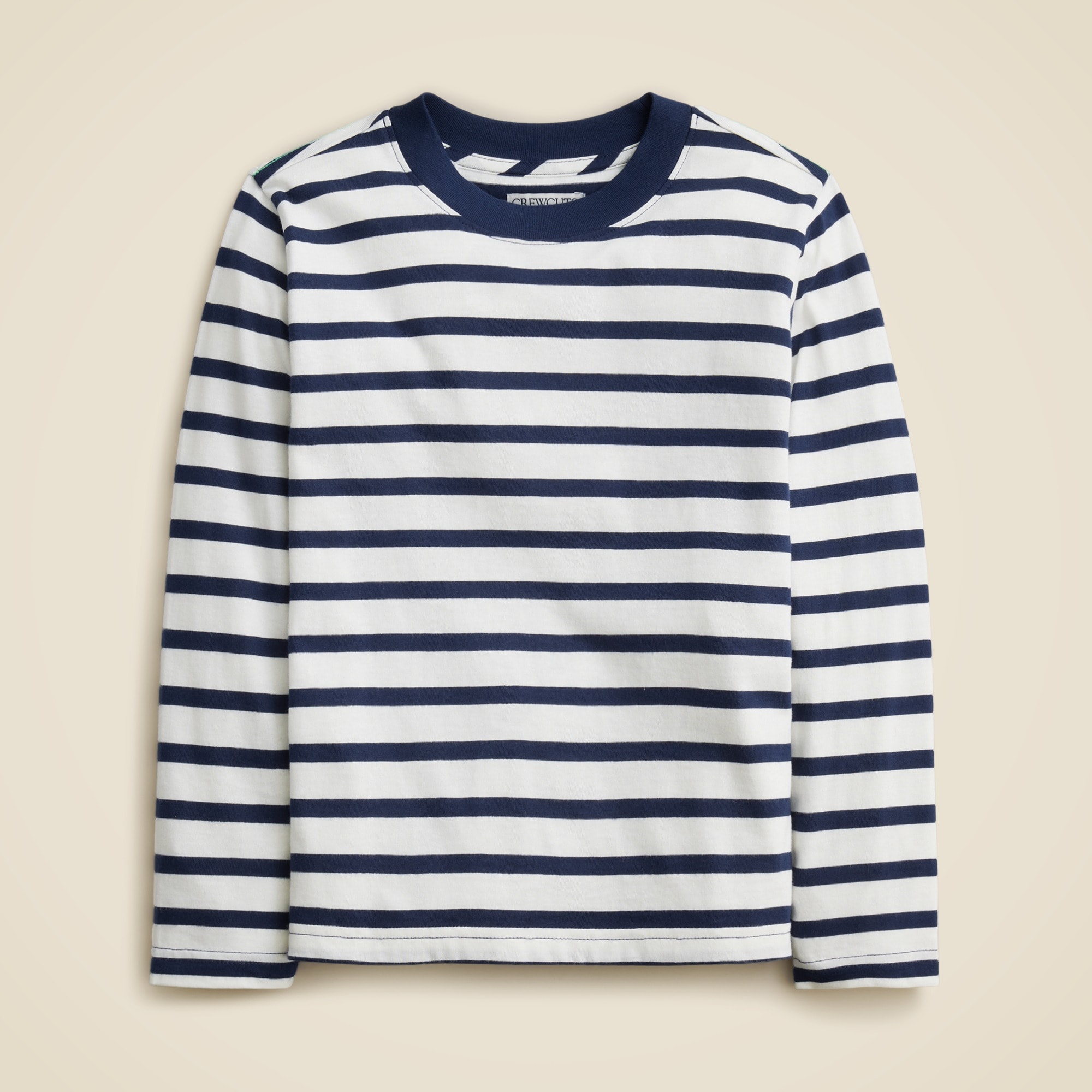 boys Kids' long-sleeve striped tee in broken-in-jersey