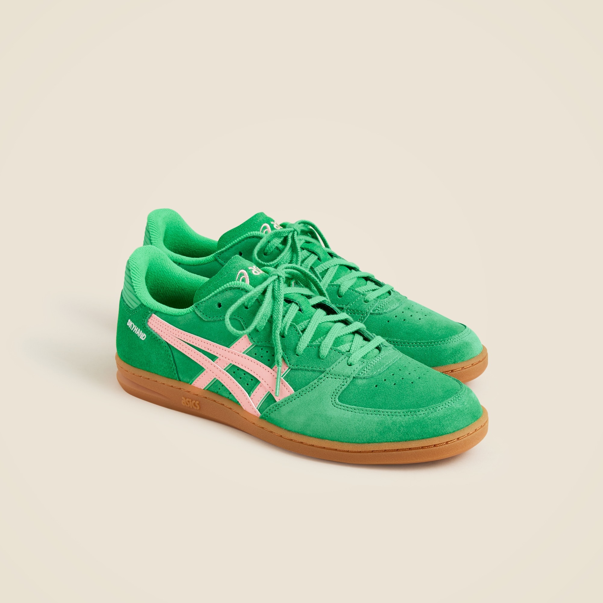 mens ASICS&reg; SKYHAND&trade; OG suede sneakers