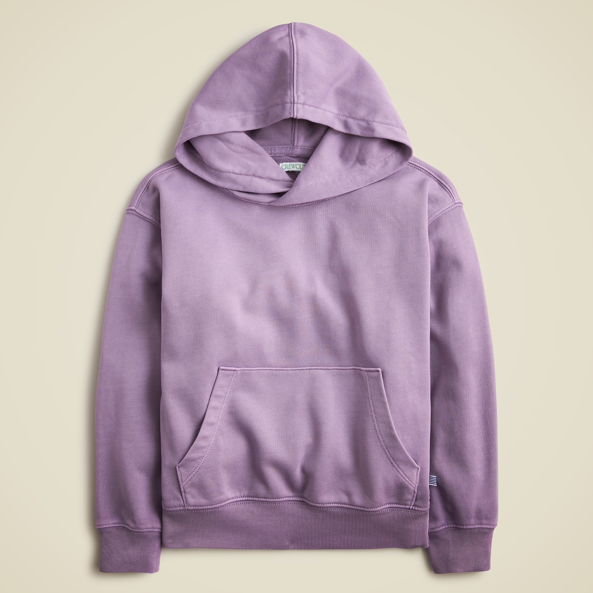 boys KID by Crewcuts garment-dyed hoodie