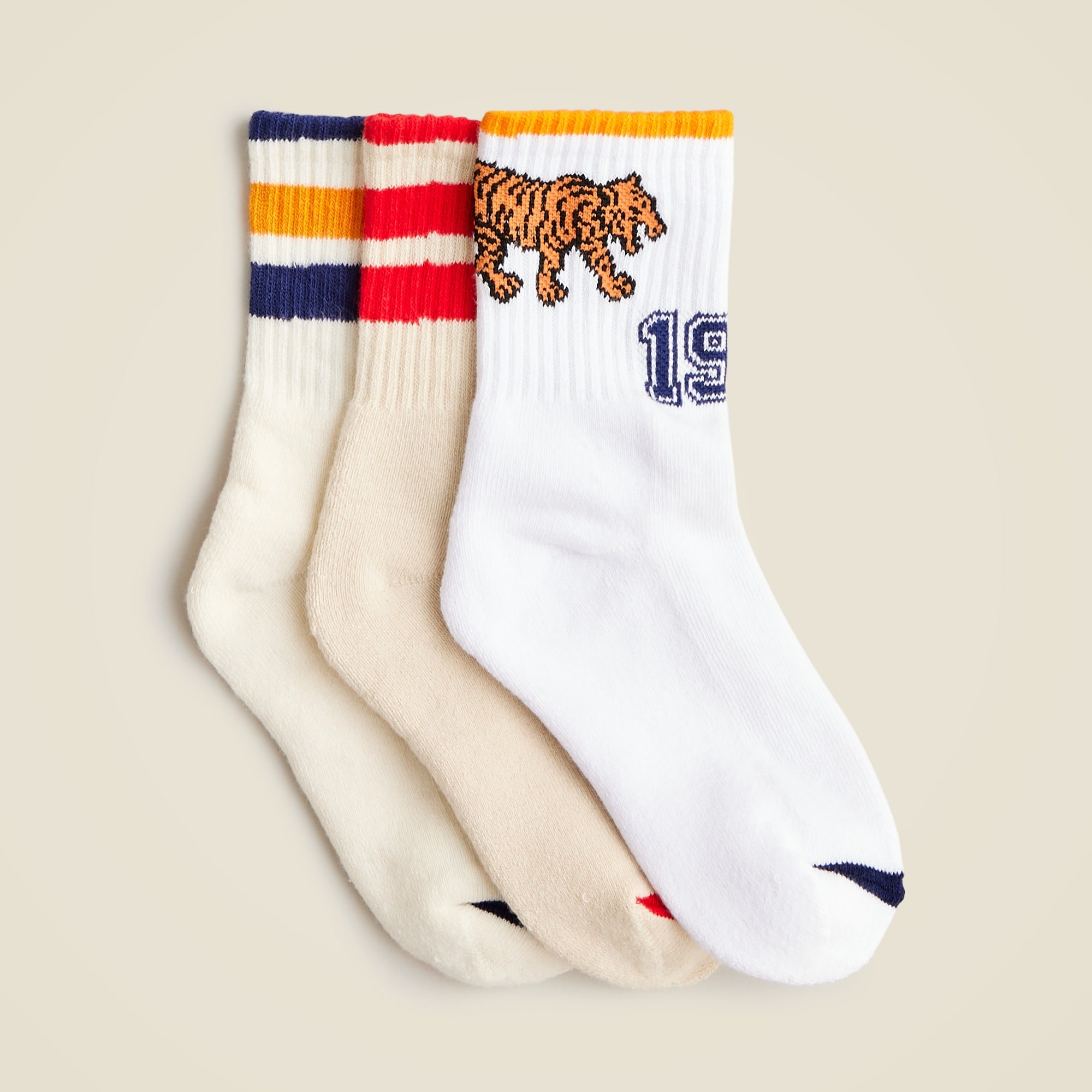 boys Kids' graphic trouser socks three-pack