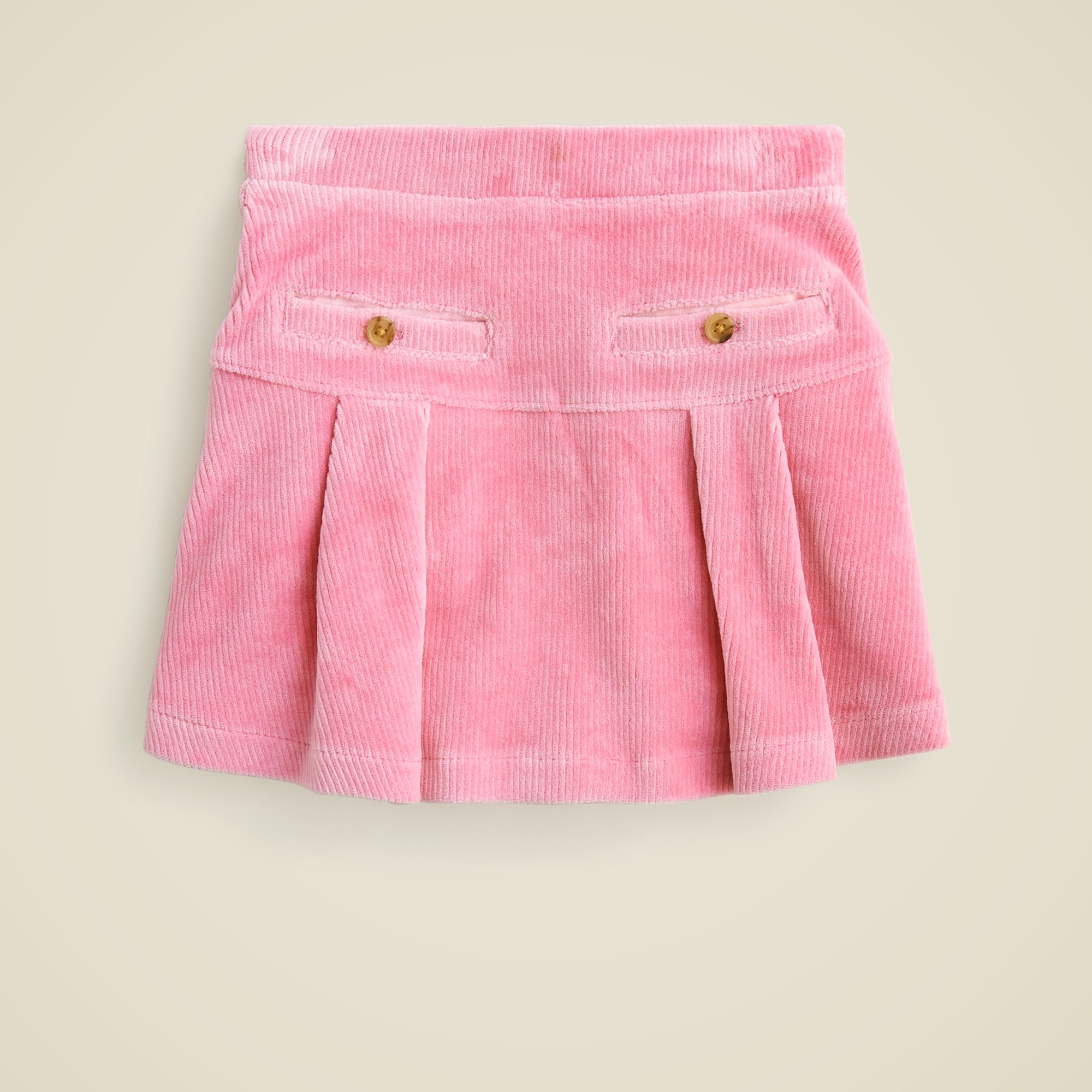 girls Girls' corduroy drop-waist mini skirt