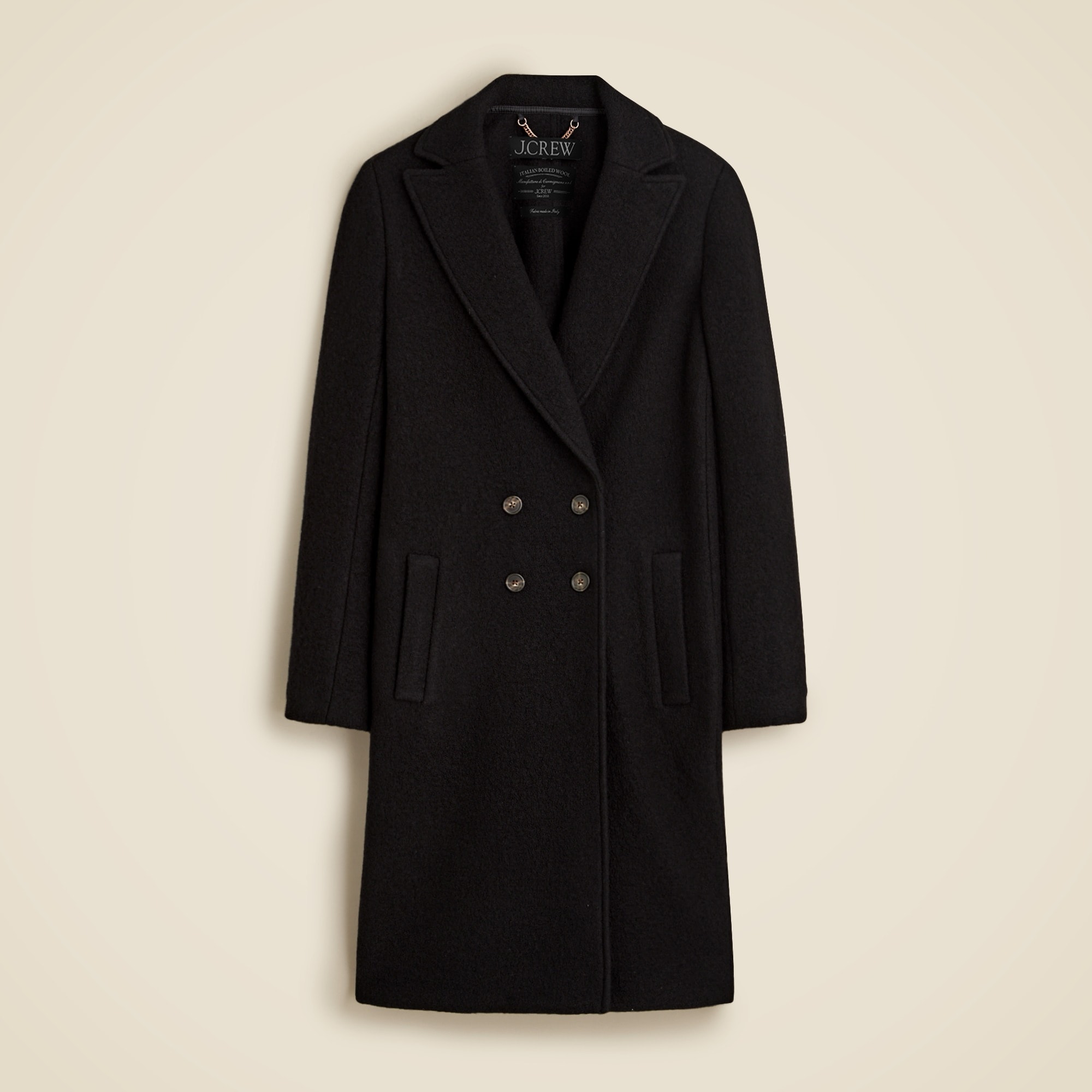  Daphne topcoat in Italian boiled wool