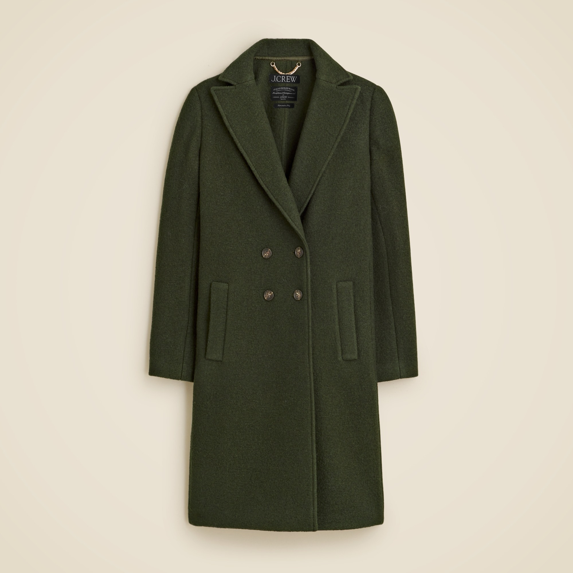  Daphne topcoat in Italian boiled wool