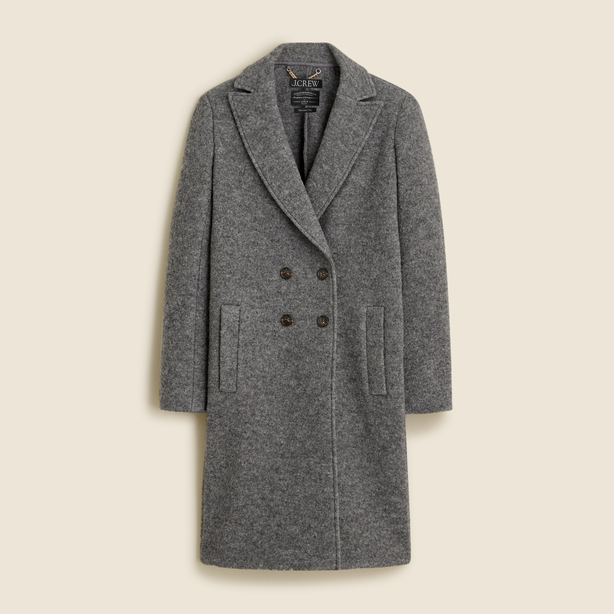  Daphne topcoat in Italian boiled wool