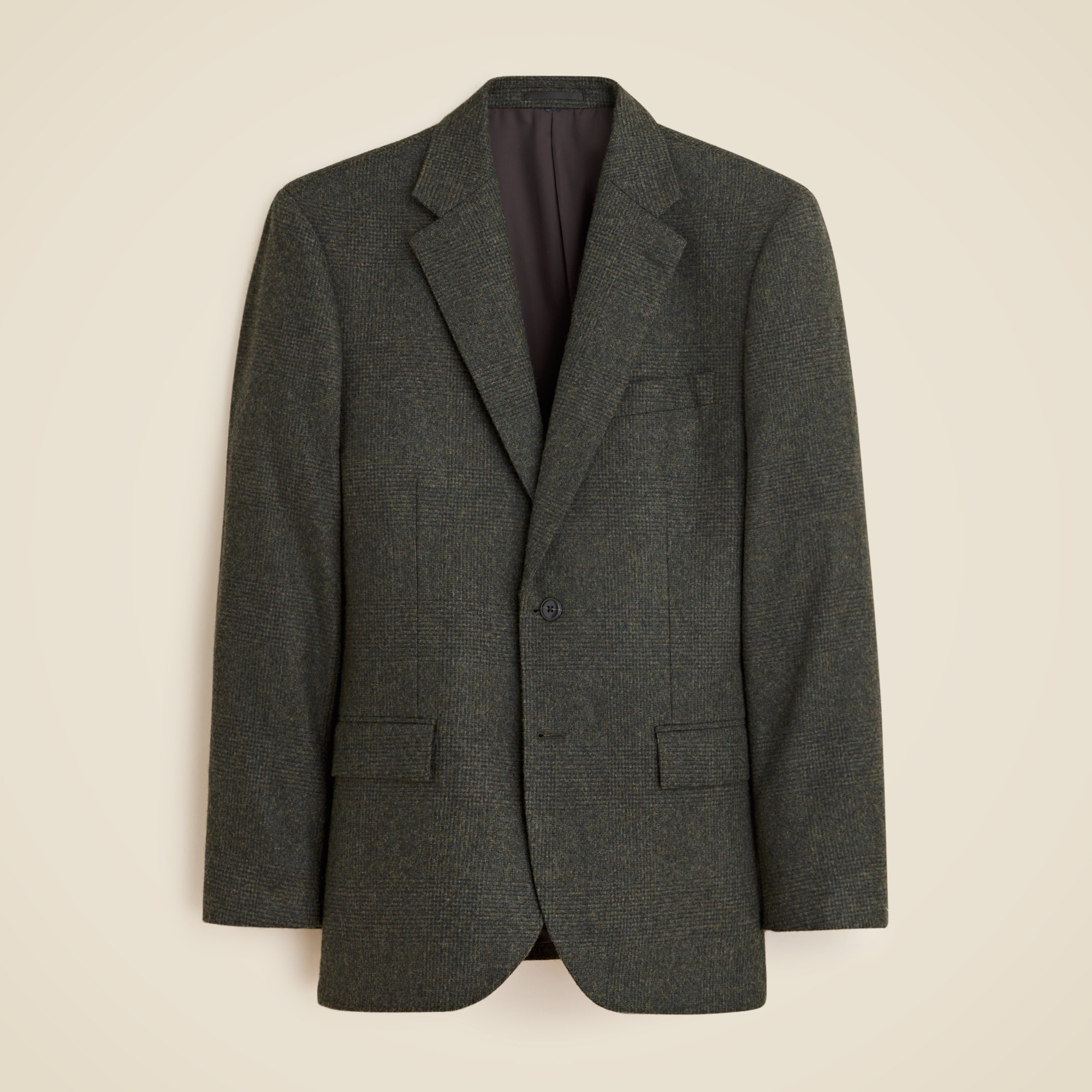 mens Crosby Classic-fit suit jacket in English wool flannel