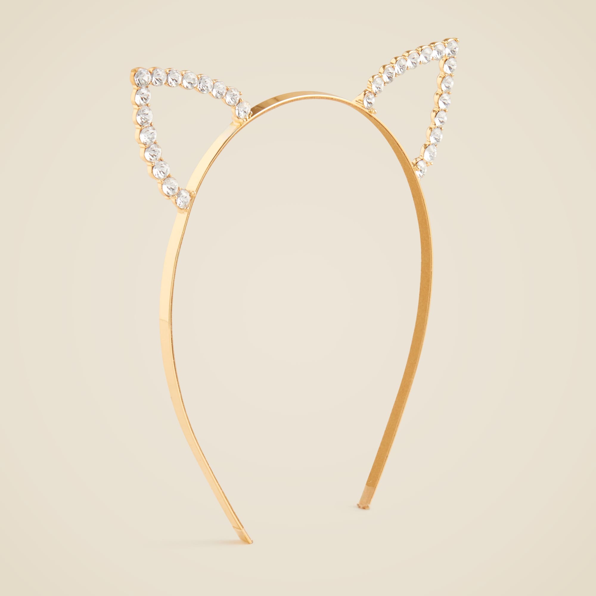 girls Girls' jeweled cat ear headband