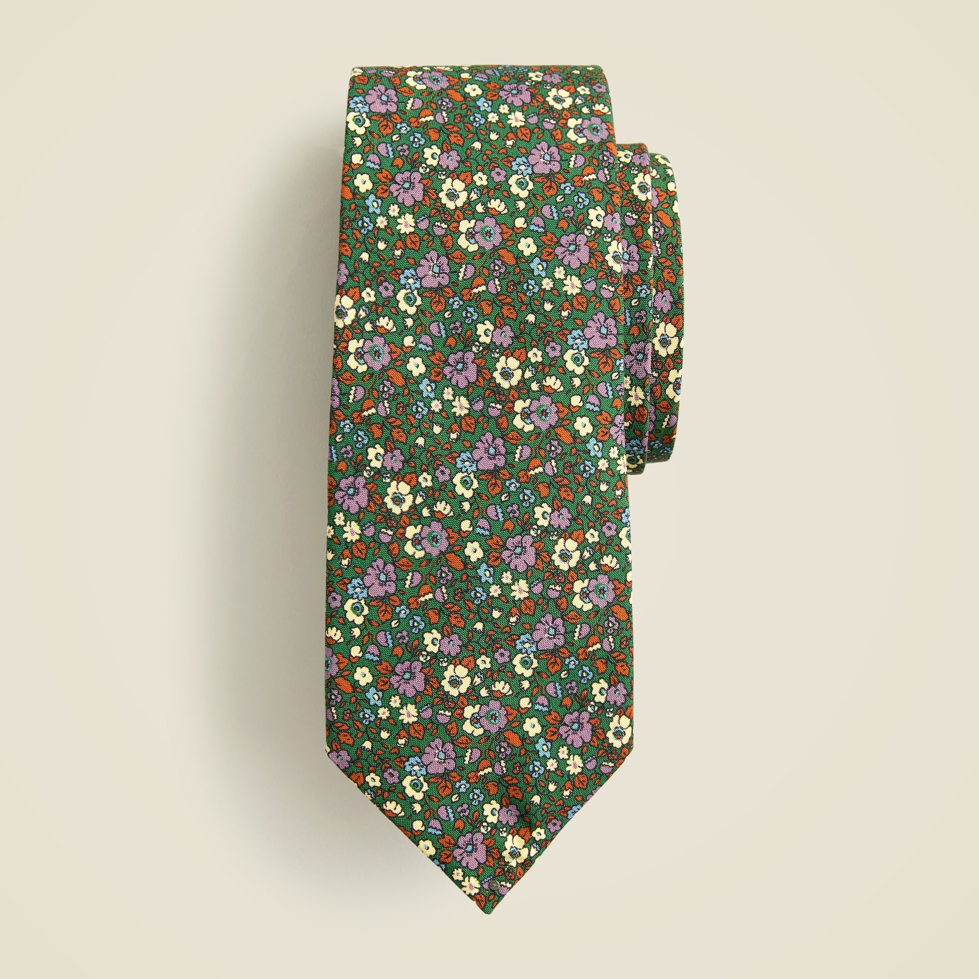  Silk floral tie