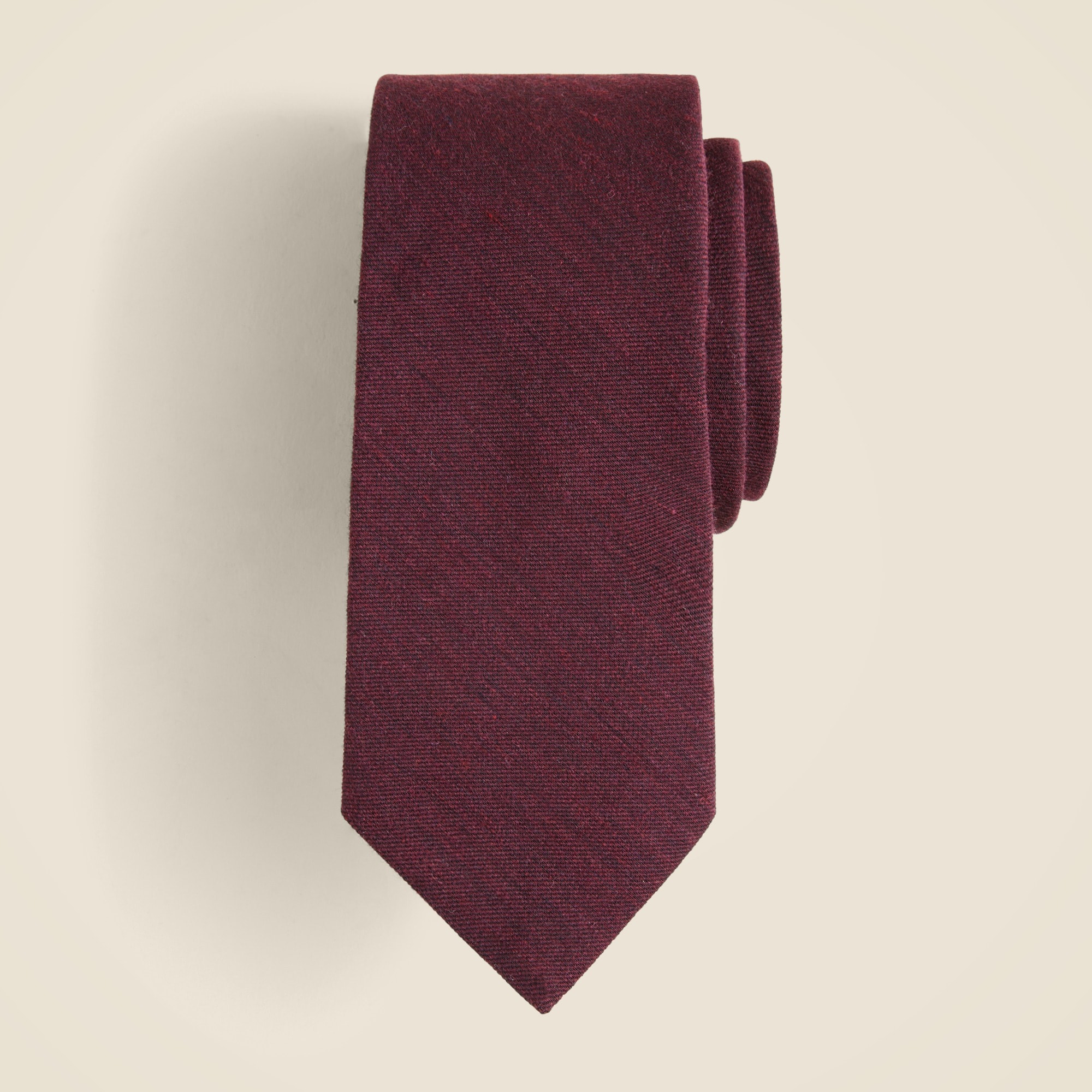 mens Italian wool-silk blend tie