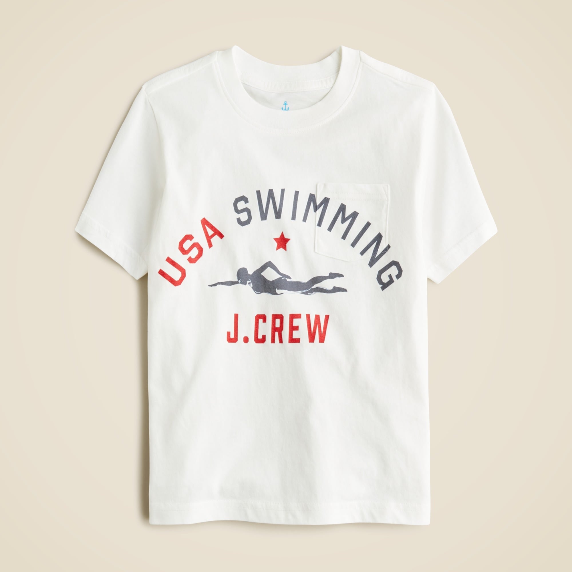 girls Limited-edition kids' USA Swimming&reg; X Crewcuts graphic T-shirt