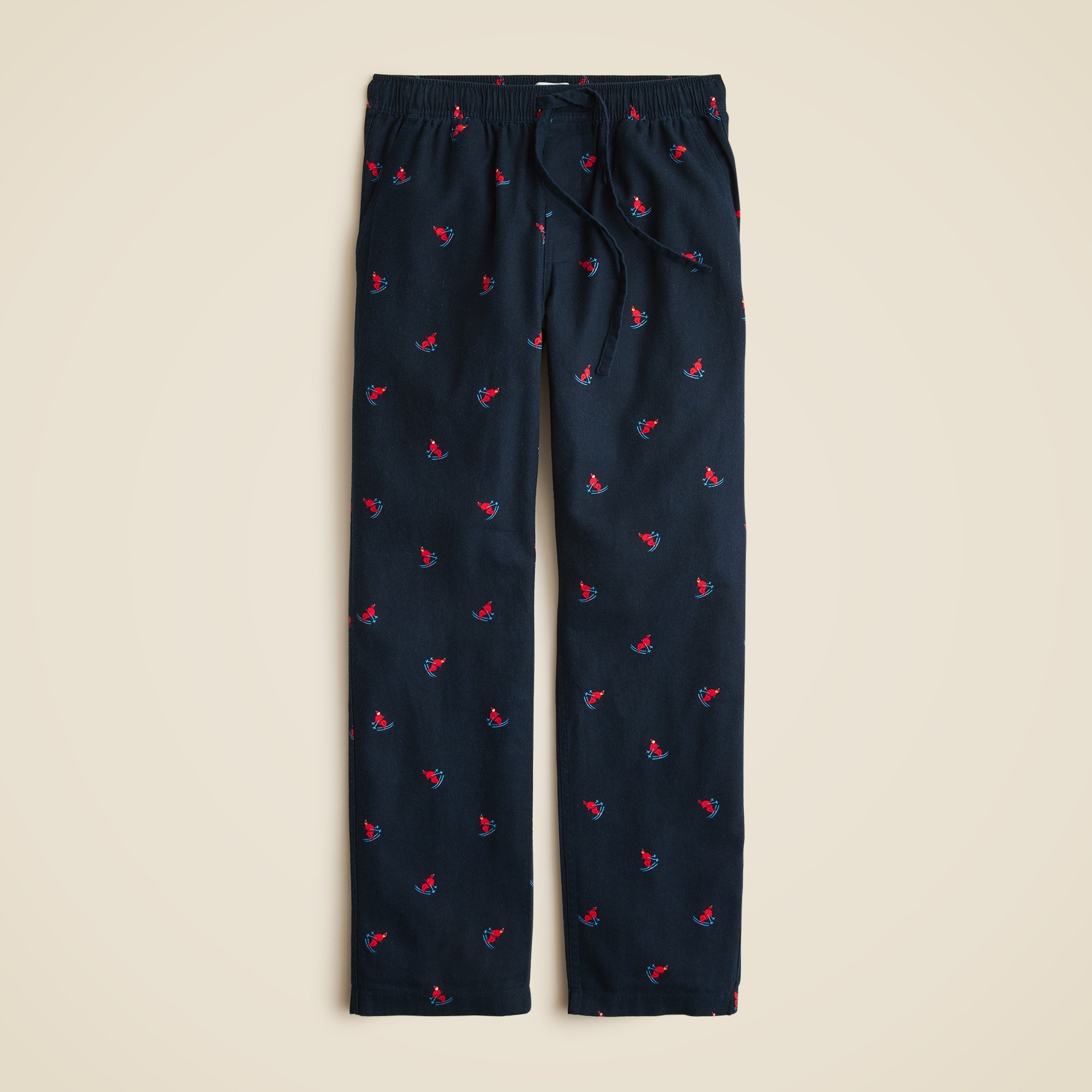  Flannel pajama pant in print