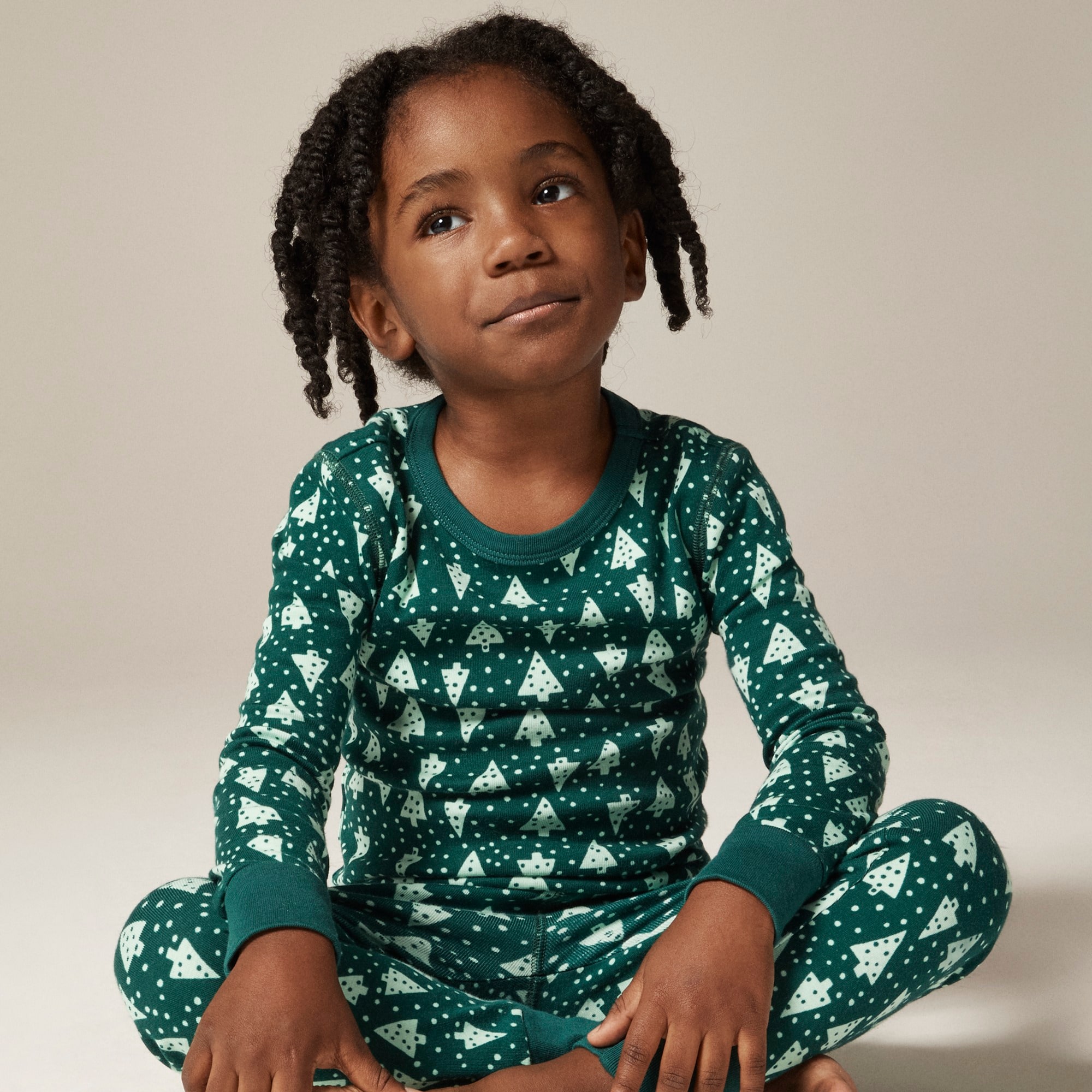 girls Kids' long-sleeve printed pajama set