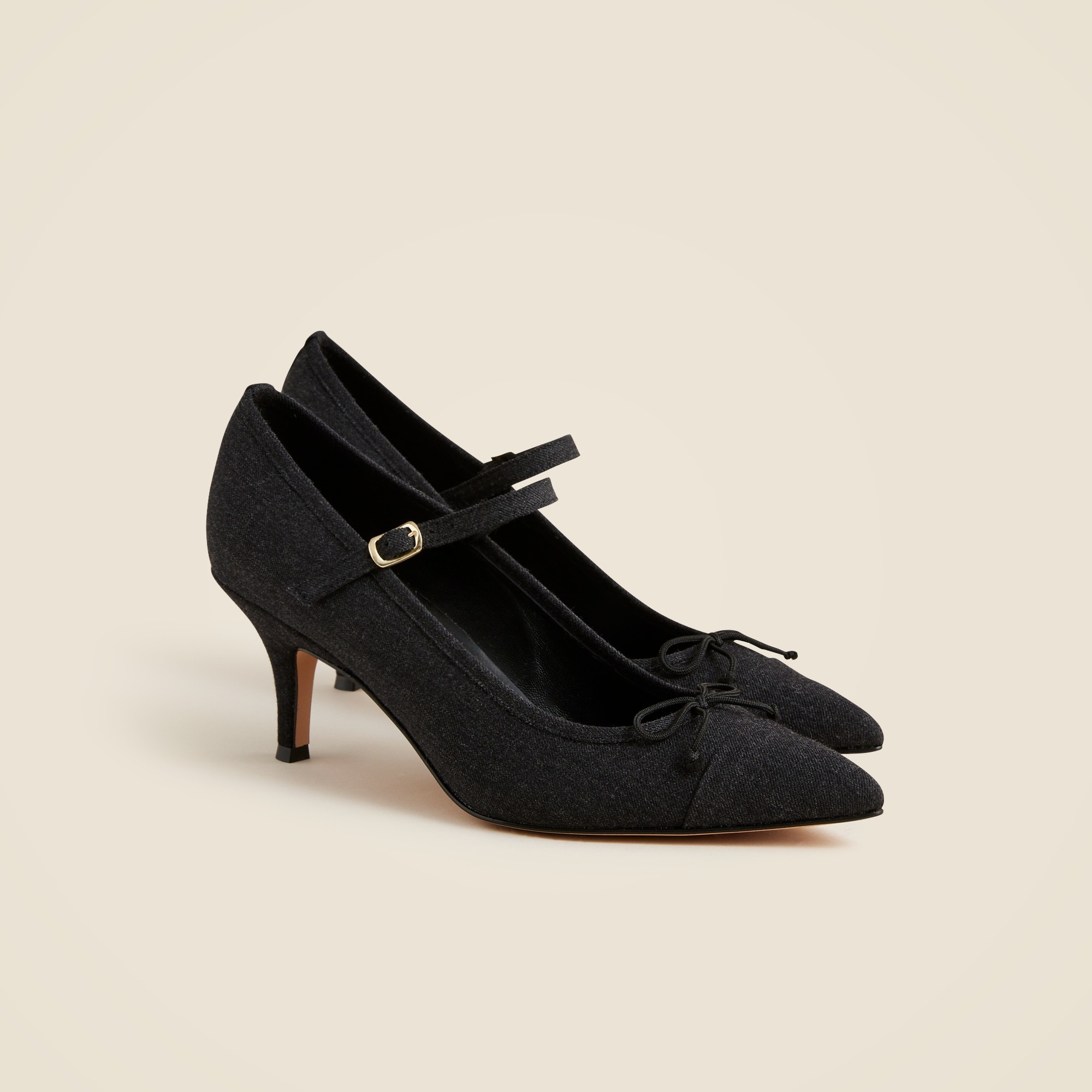 womens Made-in-Italy Colette cap-toe pumps