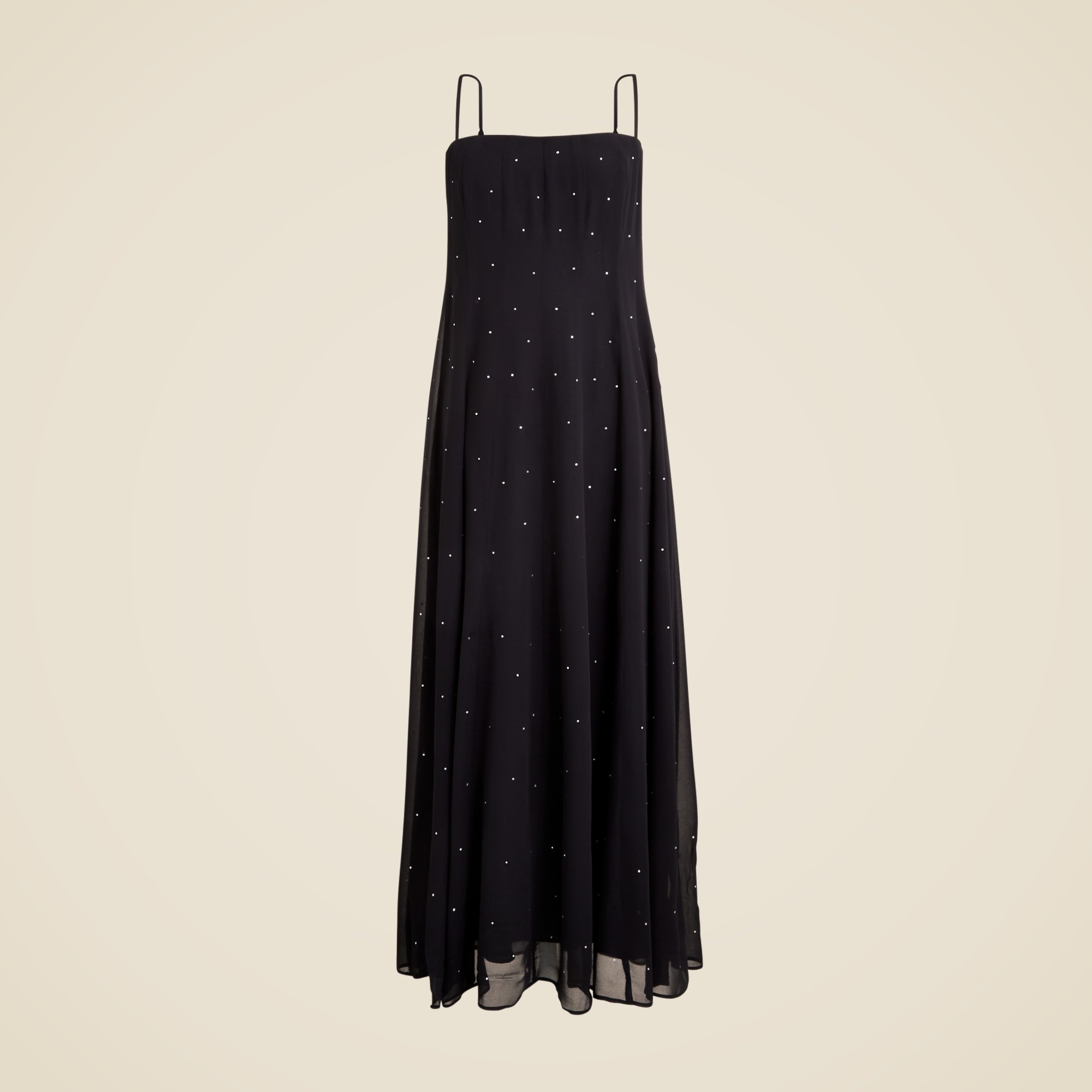  Embellished slip gown