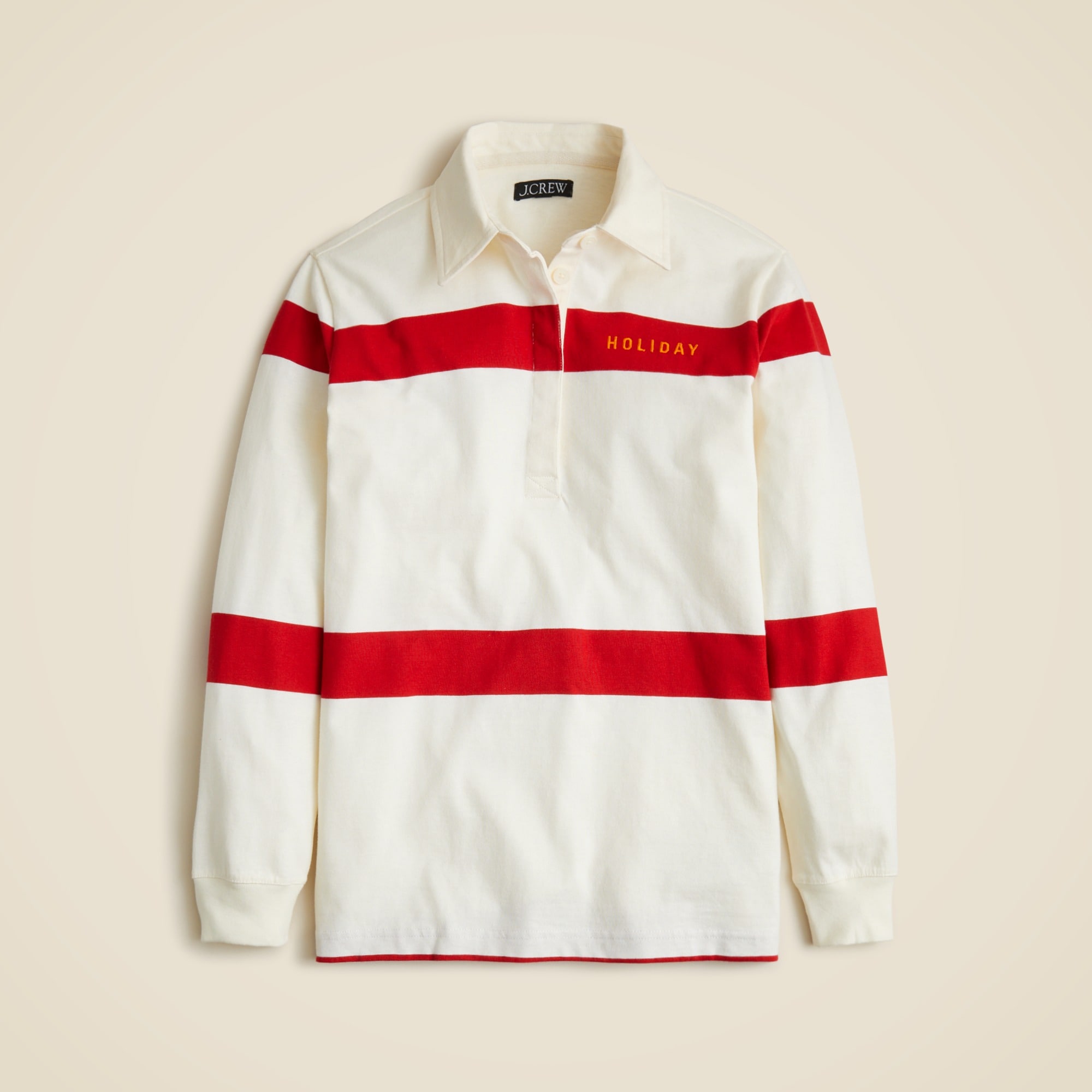  Limited-edition Holiday X J.Crew relaxed rugby shirt in heavy jersey