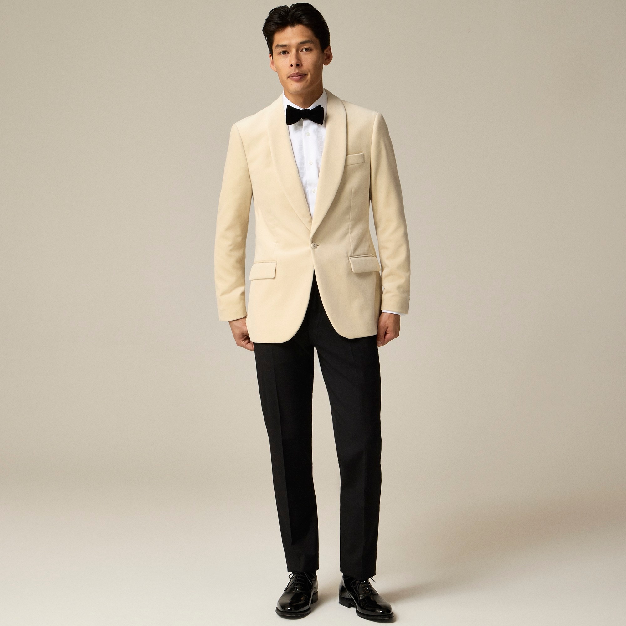 mens Ludlow Slim-fit shawl-collar tuxedo jacket in velvet