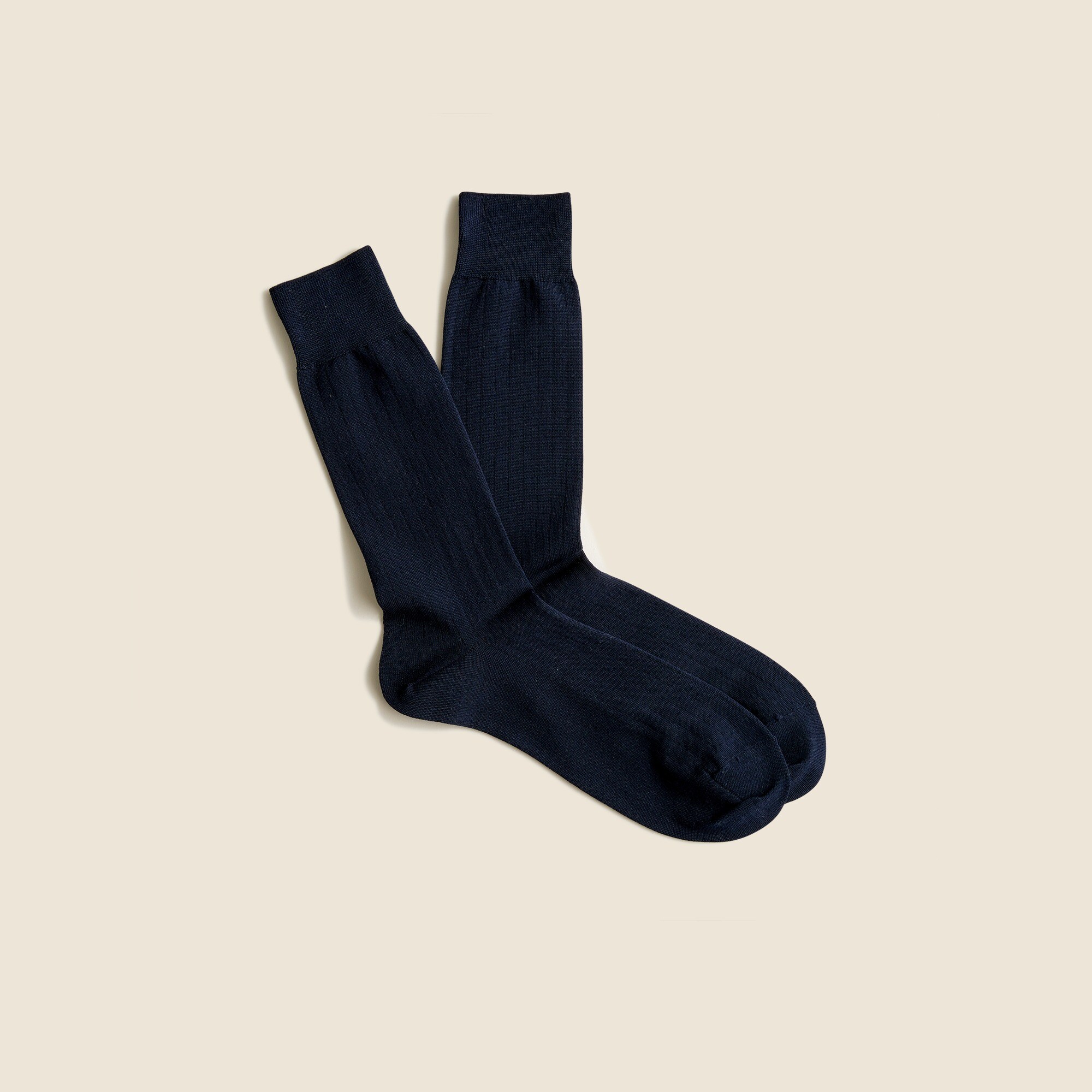 mens Ribbed dress socks