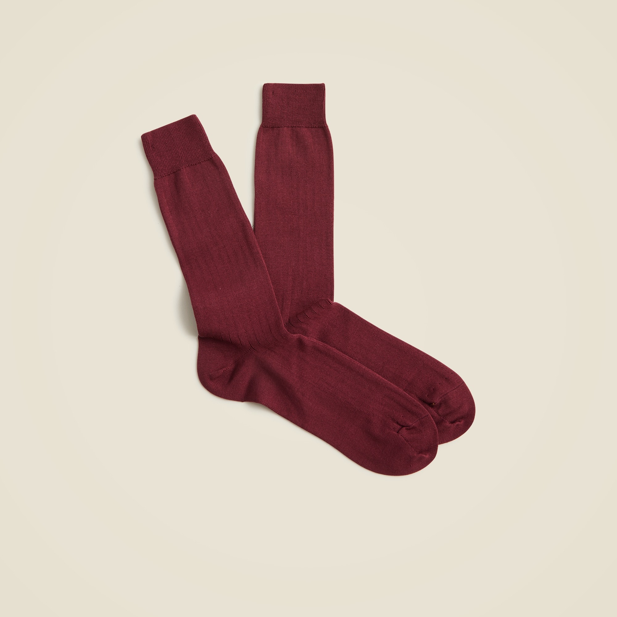 mens Ribbed dress socks