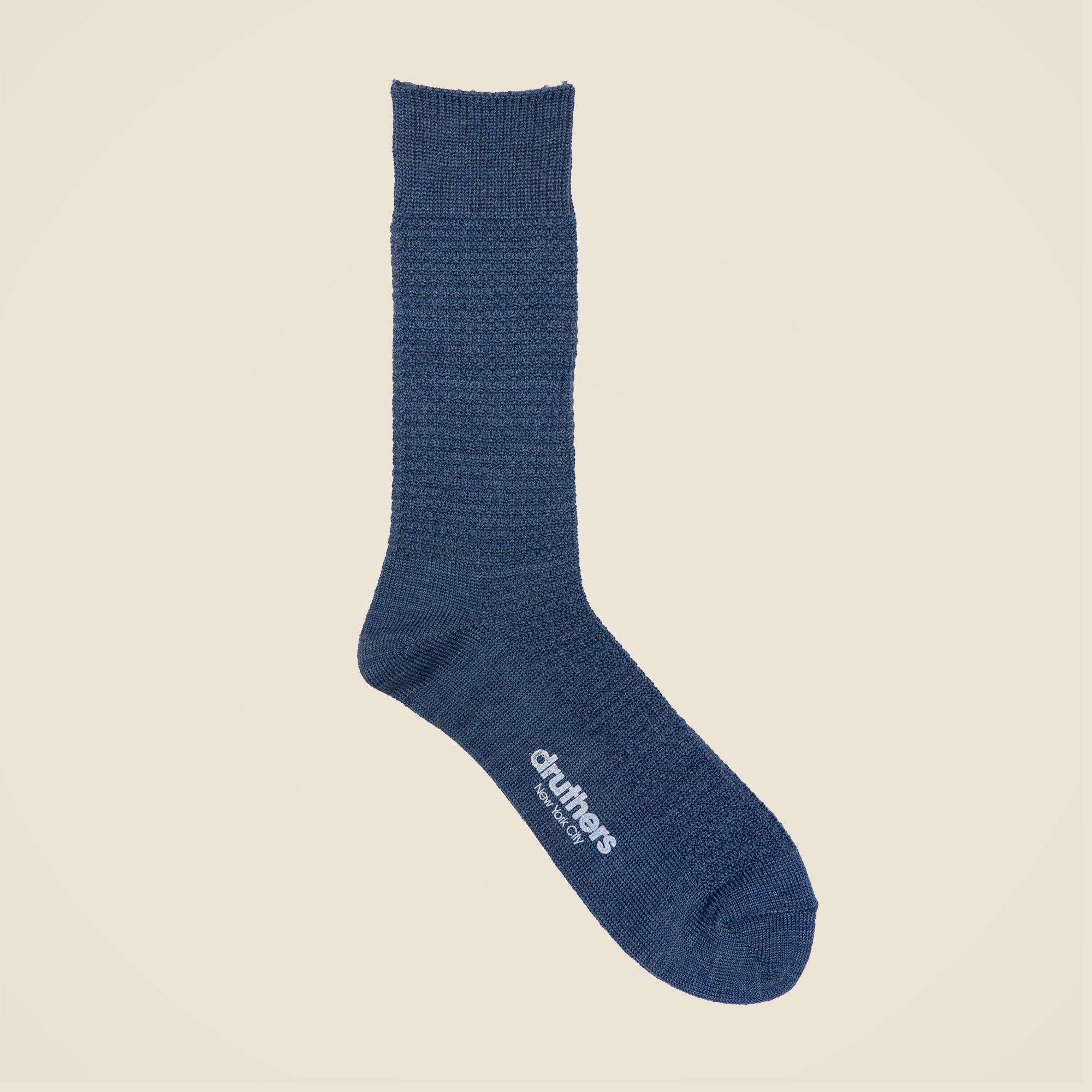 mens Druthers™ merino wool waffle socks