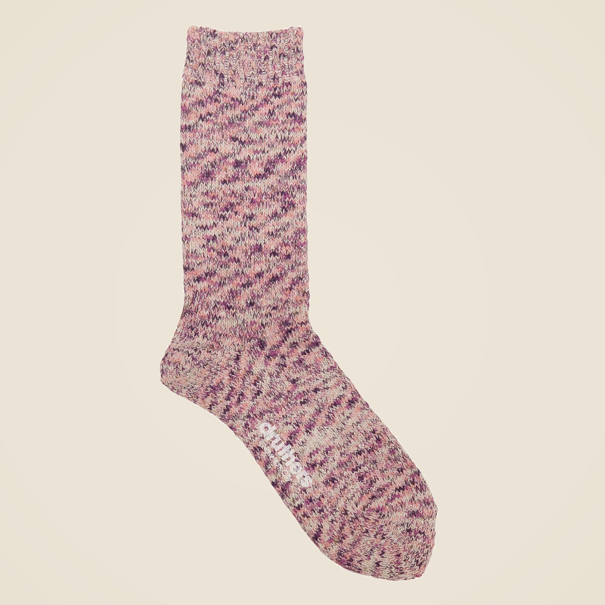 mens Druthers™ melange crew socks