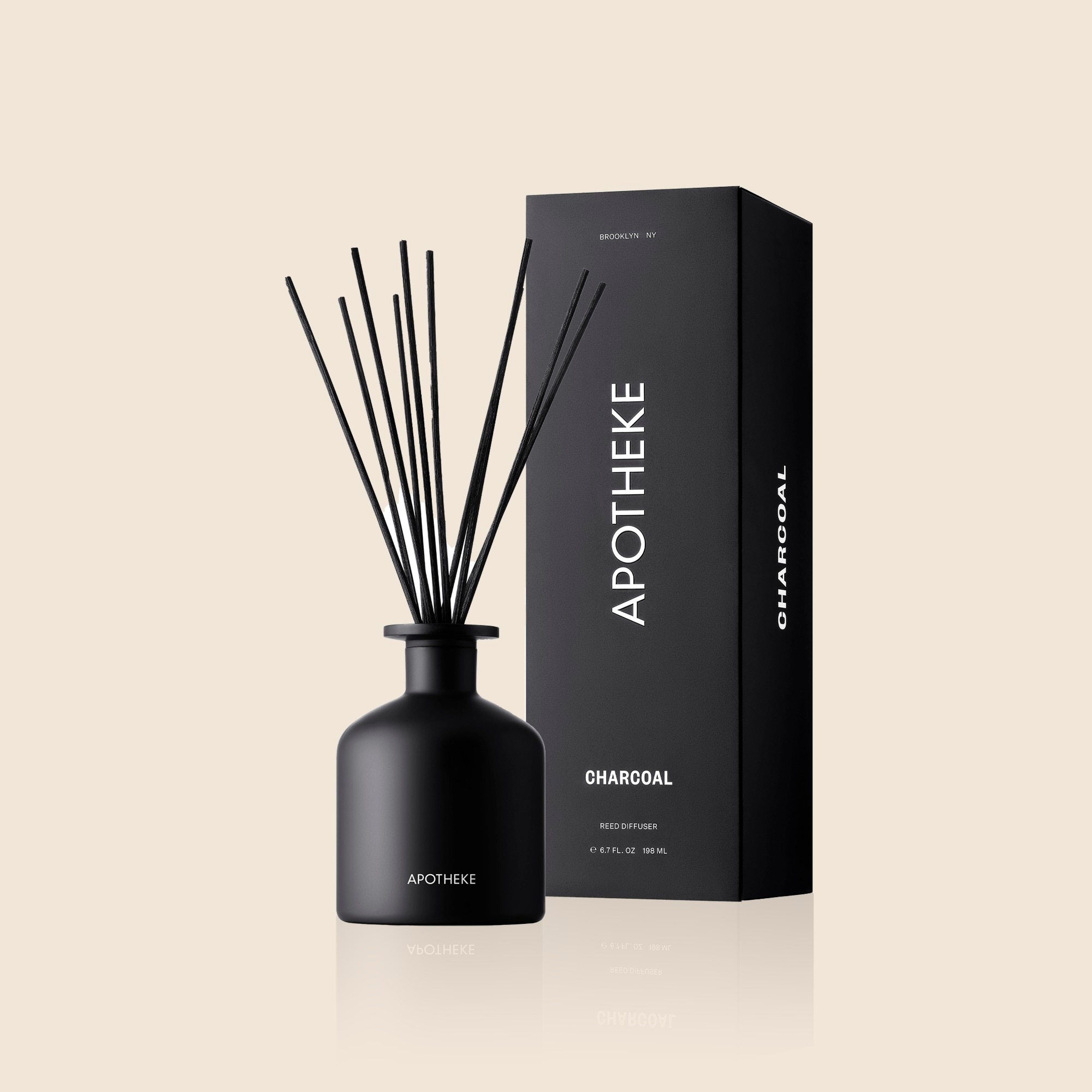 womens APOTHEKE Charcoal reed diffuser