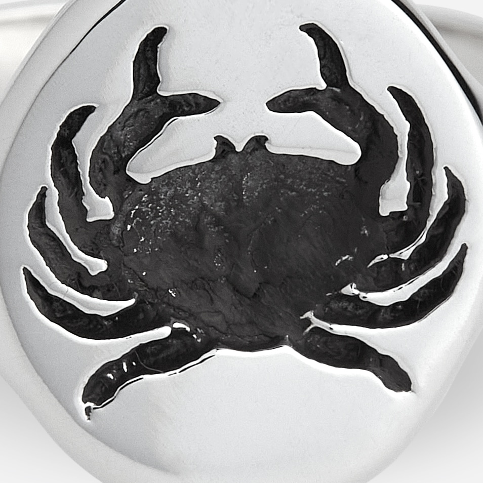 TALON JEWELRY zodiac signet ring CANCER