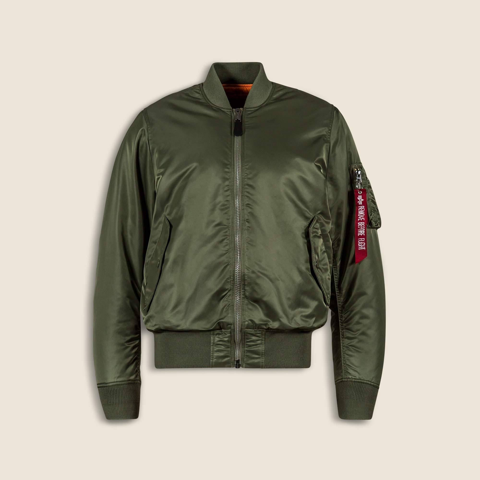 womens Women's Alpha Industries&reg; MA-1 flight jacket