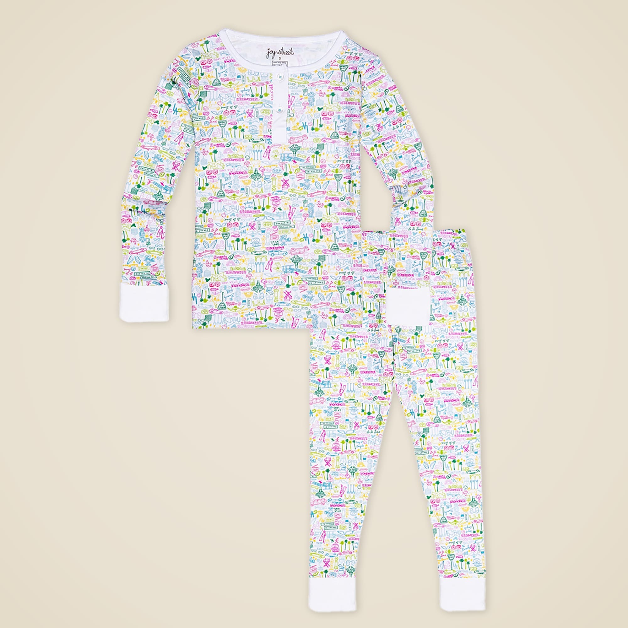 boys Joy Street Kids&trade; kids&apos; Los Angeles two-piece pajamas